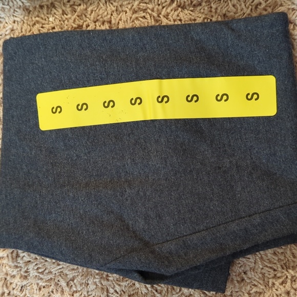 Max & Mia Ladies’ High Waist French Terry Legging charcoal - Picture 3 of 5